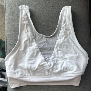ALO Women's White Sports Bra